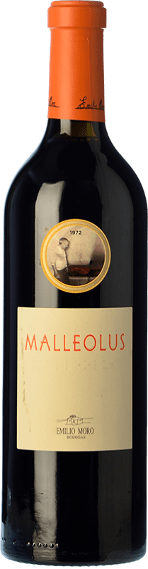 99,95 € Бесплатная доставка | Красное вино Emilio Moro Malleolus Crianza — Крианса D.O. Ribera del Duero Кастилия-Леон Испания Tempranillo — Темпранильо Бутылка Магнум 1,5 L