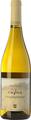6,95 € Free Shipping | White wine Emina Heredad I.G.P. Vino de la Tierra de Castilla y León Castilla y León Spain Chardonnay Bottle 75 cl