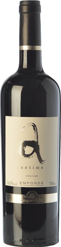 19,95 € 免费送货 | 红酒 Empordàlia Antima 年轻的 D.O. Empordà 加泰罗尼亚 西班牙 Grenache, Carignan 瓶子 75 cl