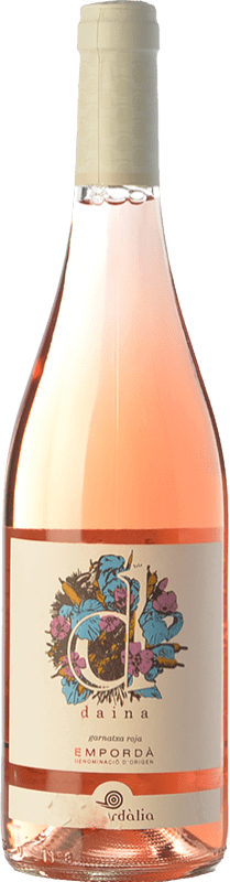 6,95 € Free Shipping | Rosé wine Empordàlia Daina D.O. Empordà Catalonia Spain Grenache Grey Bottle 75 cl