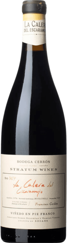 127,95 € Spedizione Gratuita | Vino rosso Cerrón Stratum Wines La Calera del Escaramujo D.O. Jumilla Regione di Murcia Spagna Monastel de Rioja Bottiglia 75 cl