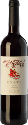 6,95 € Free Shipping | Red wine Enate Tapas Joven D.O. Somontano Aragon Spain Tempranillo, Merlot, Cabernet Sauvignon Bottle 75 cl