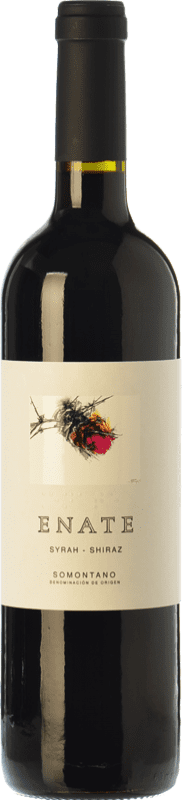 18,95 € Free Shipping | Red wine Enate Syrah-Shiraz Aged D.O. Somontano Aragon Spain Syrah Bottle 75 cl