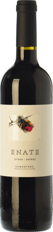 18,95 € 免费送货 | 红酒 Enate Shiraz 岁 D.O. Somontano 阿拉贡 西班牙 Syrah 瓶子 75 cl