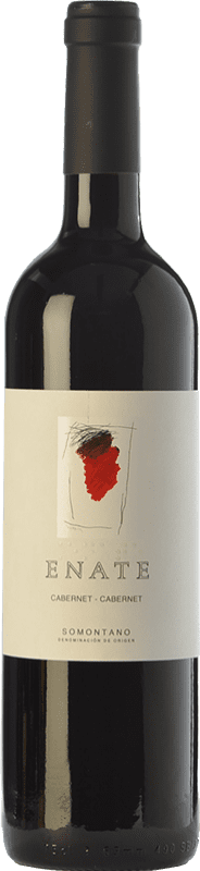 23,95 € Free Shipping | Red wine Enate Cabernet Crianza D.O. Somontano Aragon Spain Cabernet Sauvignon Bottle 75 cl