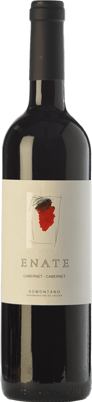 29,95 € Бесплатная доставка | Красное вино Enate Crianza — Крианса D.O. Somontano Арагон Испания Cabernet Sauvignon — Каберне Совиньон Бутылка 75 cl