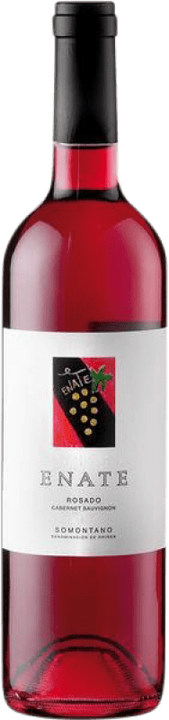 10,95 € 免费送货 | 玫瑰酒 Enate 年轻的 D.O. Somontano 阿拉贡 西班牙 Cabernet Sauvignon 瓶子 75 cl