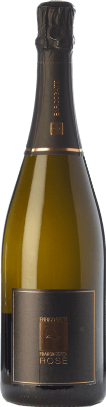 27,95 € Kostenloser Versand | Rosé Sekt Enrico Gatti Rosé D.O.C.G. Franciacorta Lombardei Italien Pinot Schwarz Flasche 75 cl