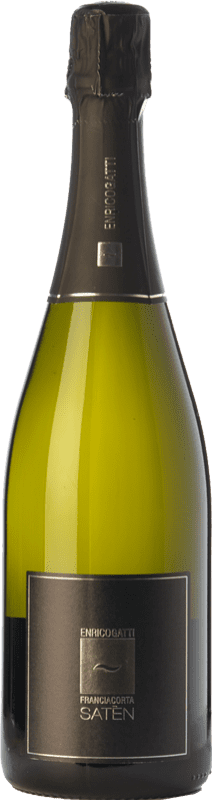 33,95 € Spedizione Gratuita | Spumante bianco Enrico Gatti Satèn D.O.C.G. Franciacorta lombardia Italia Chardonnay Bottiglia 75 cl