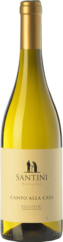 17,95 € Envoi gratuit | Vin Blanc Enrico Santini Campo alla Casa D.O.C. Bolgheri Toscane Italie Sauvignon, Vermentino Bouteille 75 cl