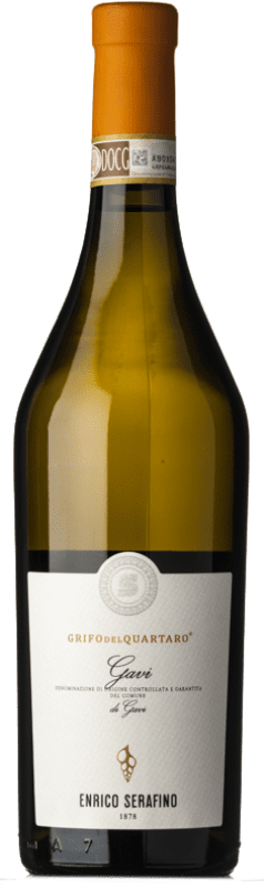 19,95 € Spedizione Gratuita | Vino bianco Enrico Serafino D.O.C.G. Cortese di Gavi Piemonte Italia Cortese Bottiglia 75 cl