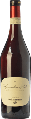 10,95 € Бесплатная доставка | Красное вино Enrico Serafino D.O.C. Grignolino d'Asti Пьемонте Италия Grignolino — Гриньолино 75 cl