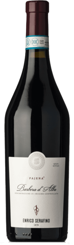 22,95 € Free Shipping | Red wine Enrico Serafino D.O.C. Barbera d'Alba Piemonte Italy Barbera Bottle 75 cl