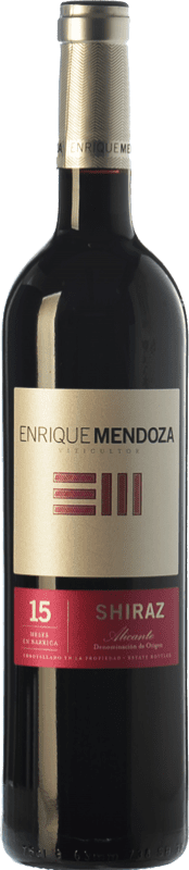 13,95 € Free Shipping | Red wine Enrique Mendoza Young D.O. Alicante Valencian Community Spain Syrah Bottle 75 cl