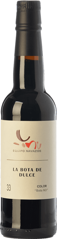 119,95 € Free Shipping | Sweet Wine Equipo Navazos La Bota Nº 33 Bota NO D.O. Manzanilla-Sanlúcar de Barrameda Andalusia Spain Palomino Fino Half Bottle 37 cl