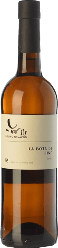 27,95 € 免费送货 | 强化酒 Equipo Navazos La Bota Nº 68 Fino Macharnudo Alto D.O. Manzanilla-Sanlúcar de Barrameda 安达卢西亚 西班牙 Palomino Fino 瓶子 75 cl