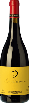 27,95 € Free Shipping | Red wine Escoda Sanahuja La Llopetera Joven D.O. Conca de Barberà Catalonia Spain Pinot Black Bottle 75 cl