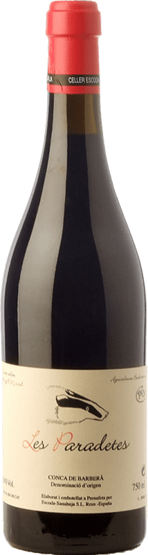 29,95 € 免费送货 | 红酒 Escoda Sanahuja Les Paradetes 年轻的 D.O. Conca de Barberà 加泰罗尼亚 西班牙 Grenache, Samsó, Sumoll 瓶子 75 cl