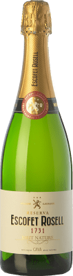 8,95 € 免费送货 | 白起泡酒 Escofet Rosell 1731 Brut Nature 预订 D.O. Cava 加泰罗尼亚 西班牙 Pinot Black, Macabeo, Xarel·lo, Chardonnay, Parellada 瓶子 75 cl
