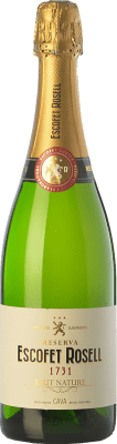 8,95 € 送料無料 | 白スパークリングワイン Escofet Rosell 1731 ブルットの自然 予約 D.O. Cava カタロニア スペイン Pinot Black, Macabeo, Xarel·lo, Chardonnay, Parellada ボトル 75 cl