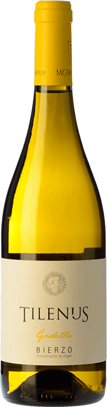 11,95 € Бесплатная доставка | Белое вино Estefanía Tilenus старения D.O. Bierzo Кастилия-Леон Испания Godello бутылка 75 cl