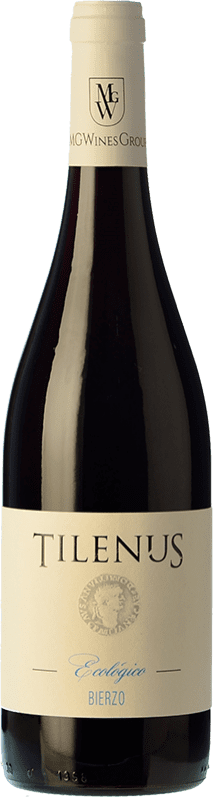 14,95 € Free Shipping | Red wine Estefanía Tilenus Ecológico Young D.O. Bierzo Castilla y León Spain Mencía Bottle 75 cl