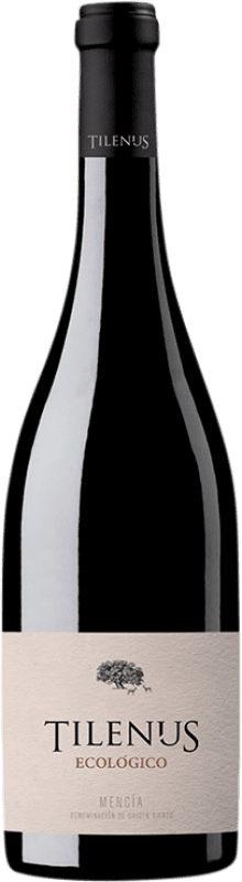 12,95 € Free Shipping | Red wine Estefanía Tilenus Ecológico Young D.O. Bierzo Castilla y León Spain Mencía Bottle 75 cl
