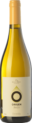 11,95 € Envío gratis | Vino Blanco Esteve i Gibert Origen D.O. Penedès Cataluña España Xarel·lo 75 cl