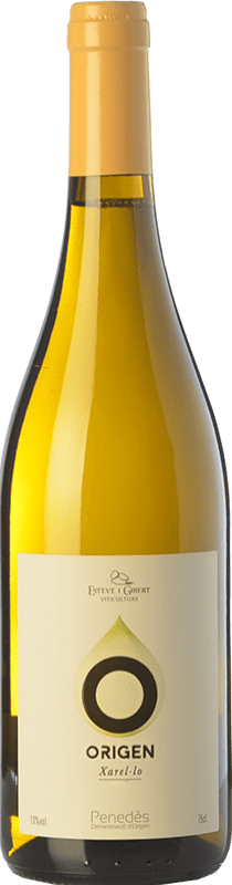 10,95 € Free Shipping | White wine Esteve i Gibert Origen D.O. Penedès Catalonia Spain Xarel·lo Bottle 75 cl