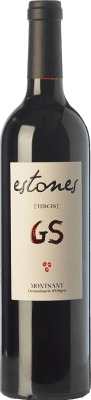 17,95 € Spedizione Gratuita | Vino Rosso Estones GS Crianza — Invecchiato in Botte D.O. Montsant Catalogna Spagna Garnacha — Grenache, Mazuelo Bottiglia 75 cl