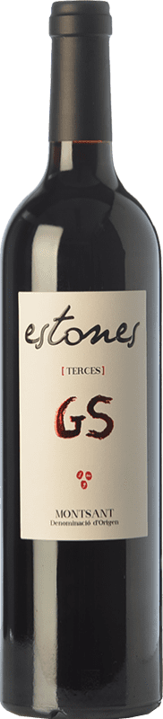 17,95 € Kostenloser Versand | Rotwein Estones GS Crianza — Kurze Fassreifung D.O. Montsant Katalonien Spanien Garnacha — Grenache, Mazuelo Flasche 75 cl