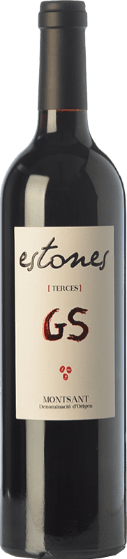 16,95 € Envio grátis | Vinho tinto Estones GS Crianza D.O. Montsant Catalunha Espanha Grenache, Mazuelo Garrafa 75 cl