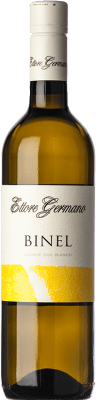 21,95 € Envio grátis | Vinho Branco Ettore Germano Binel D.O.C. Langhe Piemonte Itália Chardonnay, Riesling 75 cl