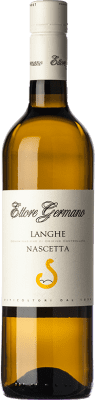 21,95 € Envio grátis | Vinho branco Ettore Germano D.O.C. Langhe Piemonte Itália Nascetta Garrafa 75 cl