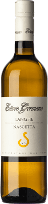 21,95 € Spedizione Gratuita | Vino Bianco Ettore Germano D.O.C. Langhe Piemonte Italia nascetta 75 cl