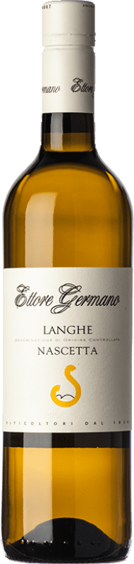 21,95 € Kostenloser Versand | Weißwein Ettore Germano D.O.C. Langhe Piemont Italien Nascetta 75 cl