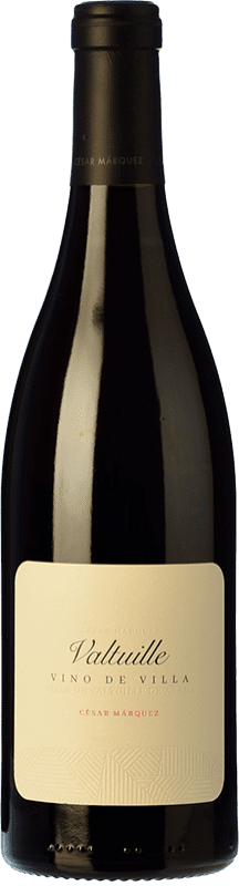 25,95 € Бесплатная доставка | Красное вино César Márquez Valtuille D.O. Bierzo Кастилия-Леон Испания Mencía бутылка 75 cl