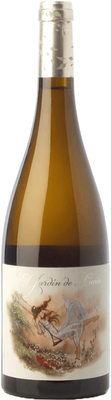 56,95 € Envío gratis | Vino blanco Zárate El Jardín de Lucía D.O. Rías Baixas Galicia España Albariño Botella Magnum 1,5 L