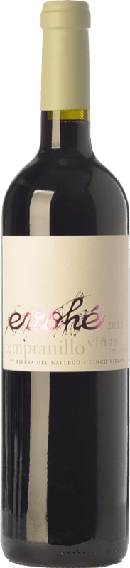 5,95 € Free Shipping | Red wine Evohé Joven I.G.P. Vino de la Tierra Bajo Aragón Aragon Spain Tempranillo Bottle 75 cl