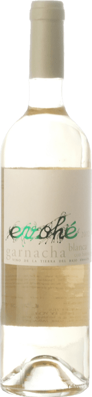 4,95 € Бесплатная доставка | Белое вино Evohé Garnacha I.G.P. Vino de la Tierra Bajo Aragón Арагон Испания Grenache White бутылка 75 cl