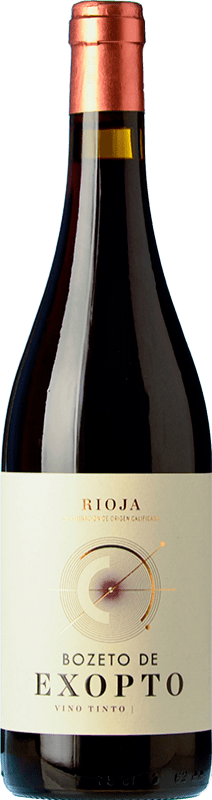 11,95 € Free Shipping | Red Wine Exopto Bozeto Young D.O.Ca. Rioja The Rioja Spain Tempranillo, Garnacha — Grenache, Graciano Bottle 75 cl
