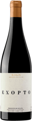 32,95 € Free Shipping | Red wine Exopto Aged D.O.Ca. Rioja The Rioja Spain Tempranillo, Grenache, Graciano Bottle 75 cl