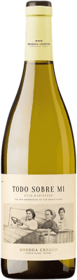 9,95 € Envio grátis | Vinho Branco Cerrón Todo Sobre Mí D.O. Jumilla Região de Múrcia Espanha Chardonnay Eco — Biológico 75 cl