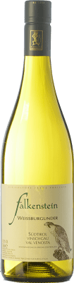 19,95 € Бесплатная доставка | Белое вино Falkenstein Weissburgunder D.O.C. Alto Adige Трентино-Альто-Адидже Италия Pinot White бутылка 75 cl