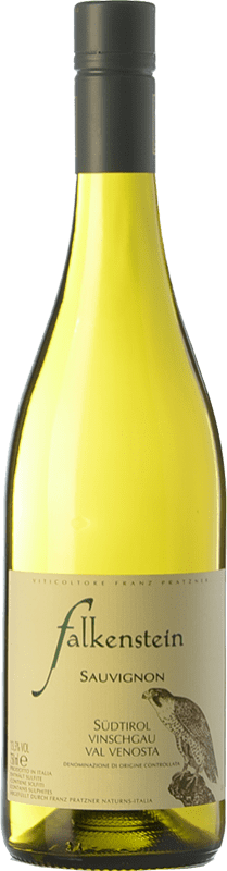 27,95 € Бесплатная доставка | Белое вино Falkenstein Sauvignon D.O.C. Alto Adige Трентино-Альто-Адидже Италия Sauvignon White бутылка 75 cl