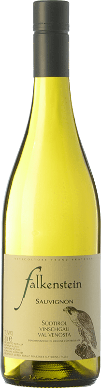 27,95 € Spedizione Gratuita | Vino Bianco Falkenstein Sauvignon D.O.C. Alto Adige Trentino-Alto Adige Italia Sauvignon Bottiglia 75 cl