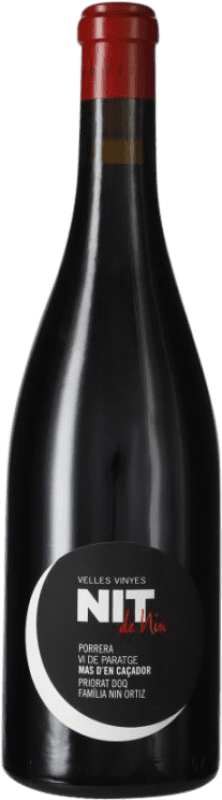 107,95 € Free Shipping | Red wine Nin-Ortiz Nit Mas d'en Caçador Aged D.O.Ca. Priorat Catalonia Spain Carignan, Grenache Hairy Bottle 75 cl