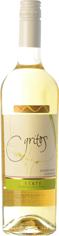 12,95 € Envoi gratuit | Vin Blanc Otero Ramos Gritos Estate Sauvignon Blanc Chardonnay I.G. Mendoza Mendoza Argentine Chardonnay, Sauvignon Bouteille 75 cl