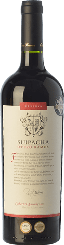 27,95 € Spedizione Gratuita | Vino rosso Otero Ramos Suipacha Riserva I.G. Mendoza Mendoza Argentina Cabernet Sauvignon Bottiglia 75 cl