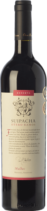 28,95 € Free Shipping | Red Wine Otero Ramos Suipacha Reserve — Aged I.G. Mendoza Mendoza Argentina Malbec Bottle 75 cl
